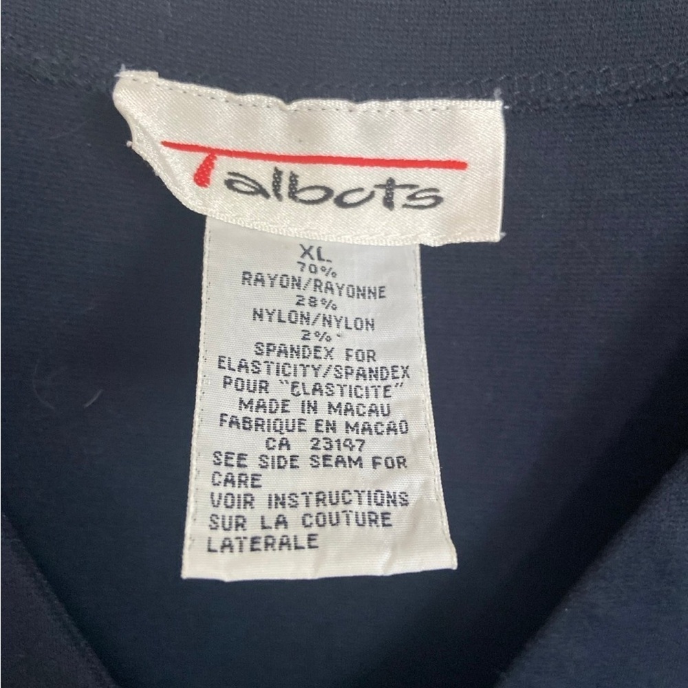 Talbots dress Button up front size XL - Picture 3 of 8